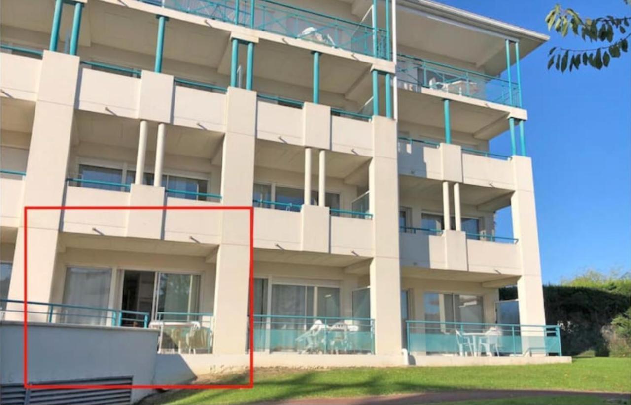 Studio au calme avec piscine, face golf, parking gratuit, tout à pied à 10mn centre ville Ciboure Exterior foto