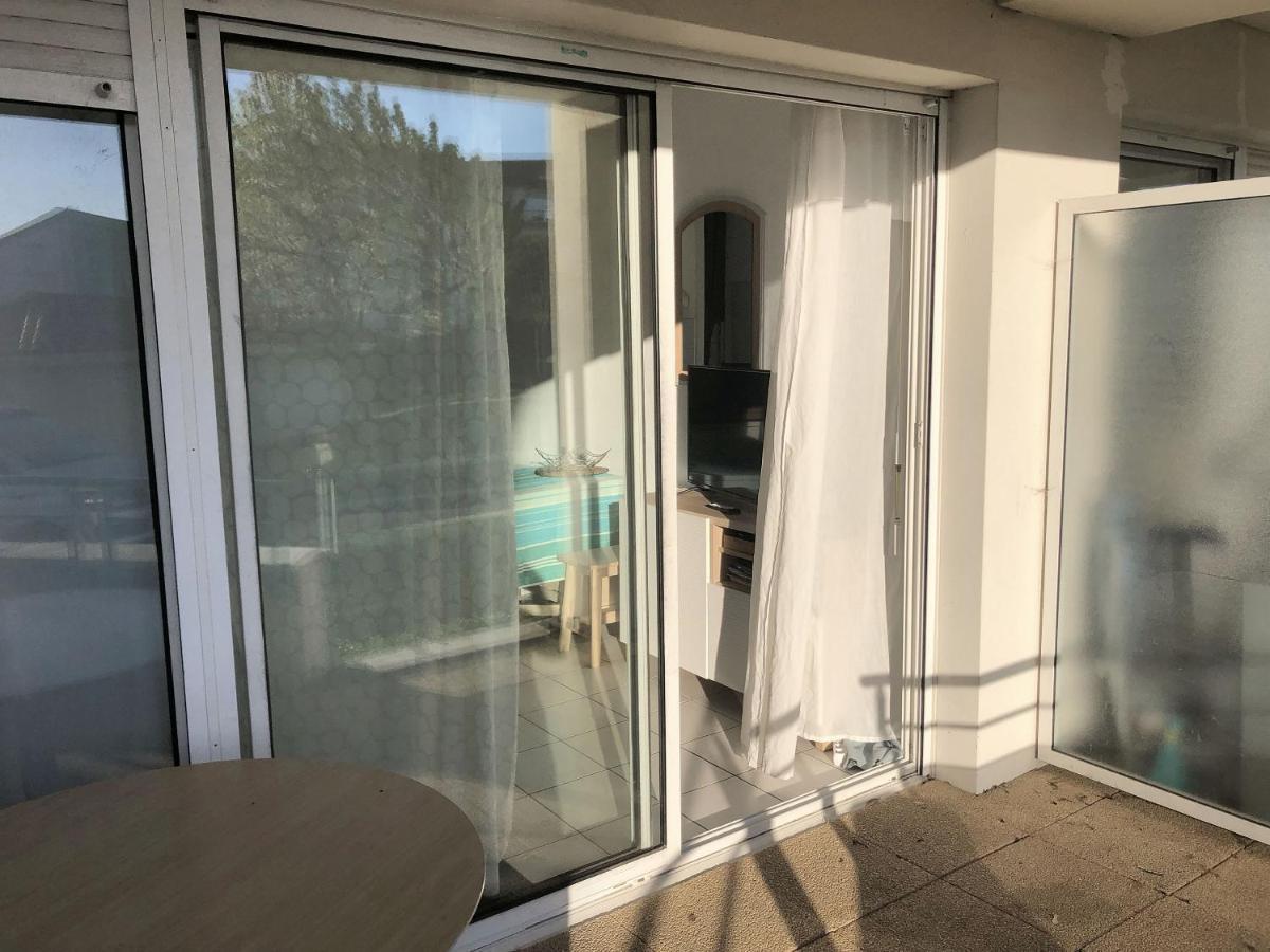 Studio au calme avec piscine, face golf, parking gratuit, tout à pied à 10mn centre ville Ciboure Exterior foto